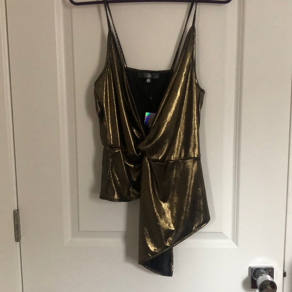 Metallic Gold Tank